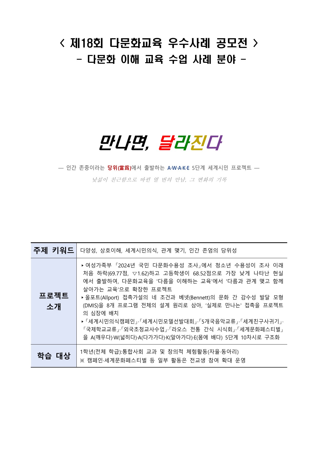 만나면, 달라진다